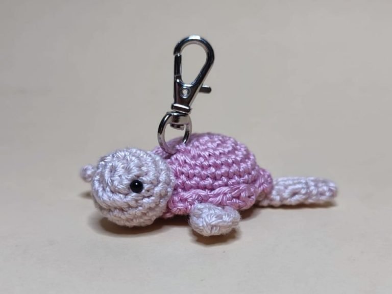 gehäkelte Schildkröte