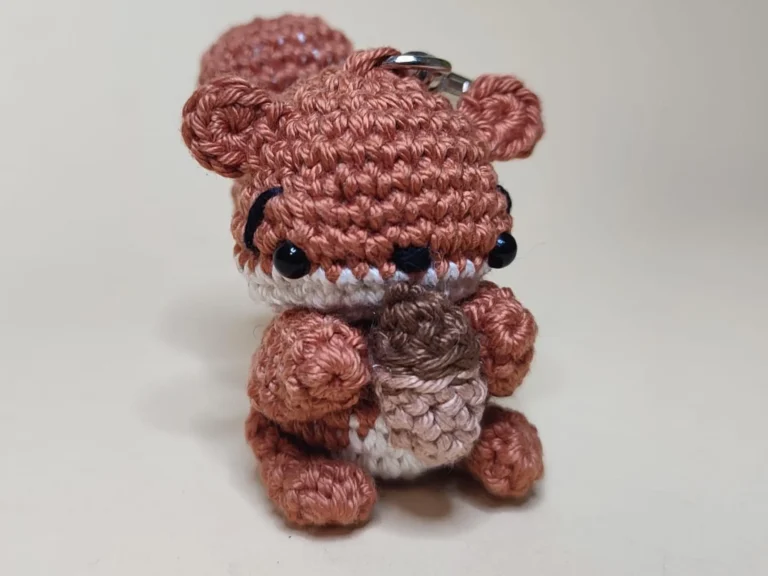 gehäkeltes Eichhörnchen